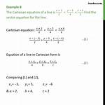 Converting from Cartesian to Vector Form