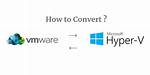 Converting from Vmware to Hyper-V