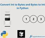 Converting Int to Bytes in Python 3
