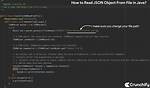 Converting Json Data to Java Object