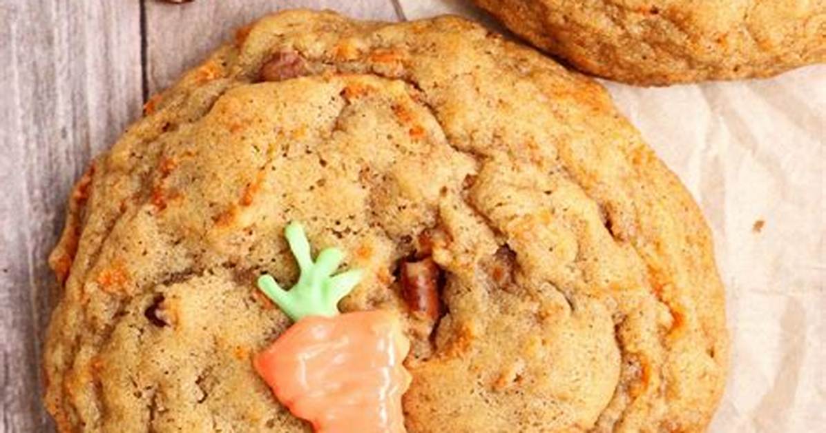 Cookie with Java Chip and Carrot Cake Varieties