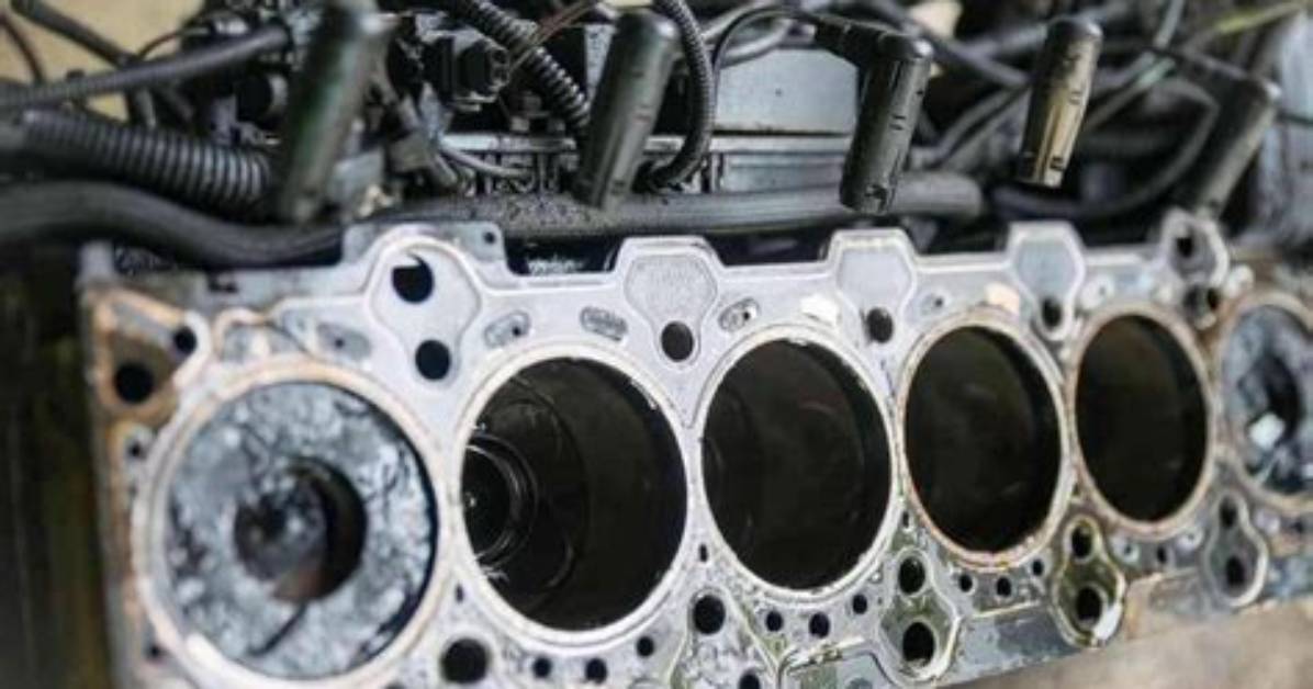 Coolant Leaking from Engine Block
