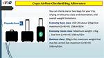 Copa Airlines Baggage