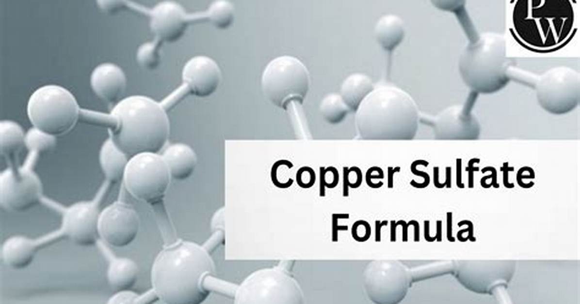 Copper Formula