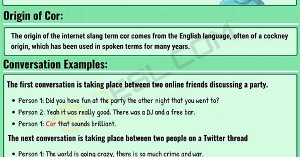 Cor Meaning