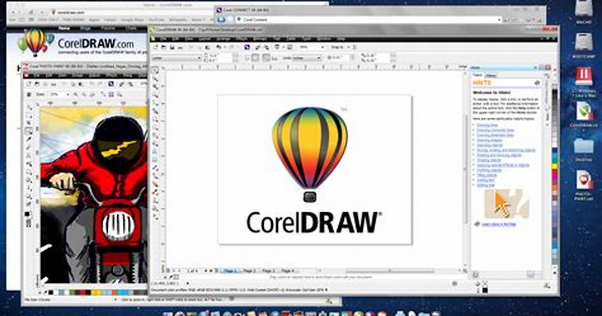 Corel Draw for Mac on Linux