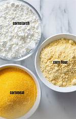 Cornmeal vs Cornstarch