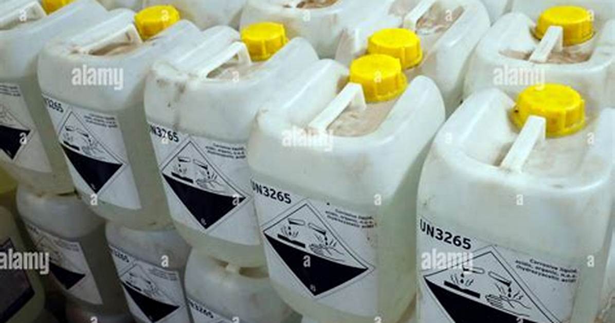 Corrosive Liquid