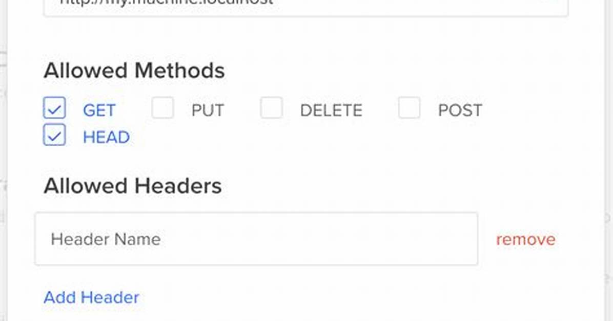 Cors Header 'Access-Control-Allow-Origin' Missing