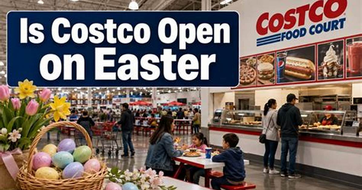 Costco Open Easter