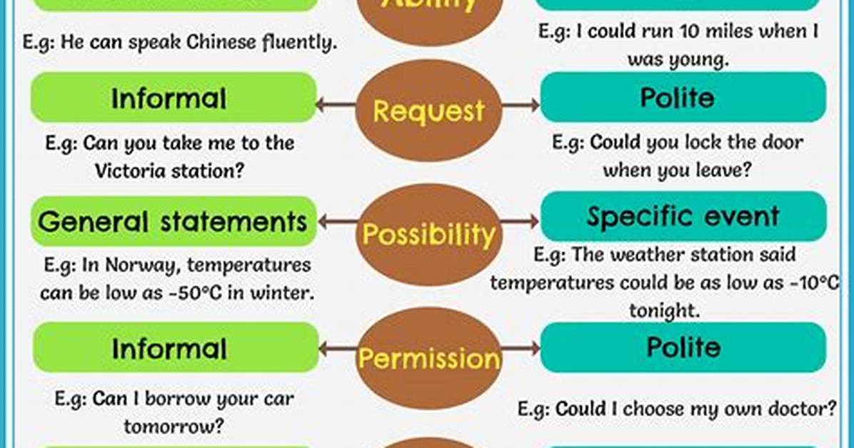 Could and Can Examples?