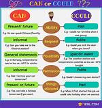 Could and Can Examples?