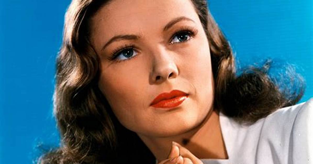 Could Gene Tierney Sing?