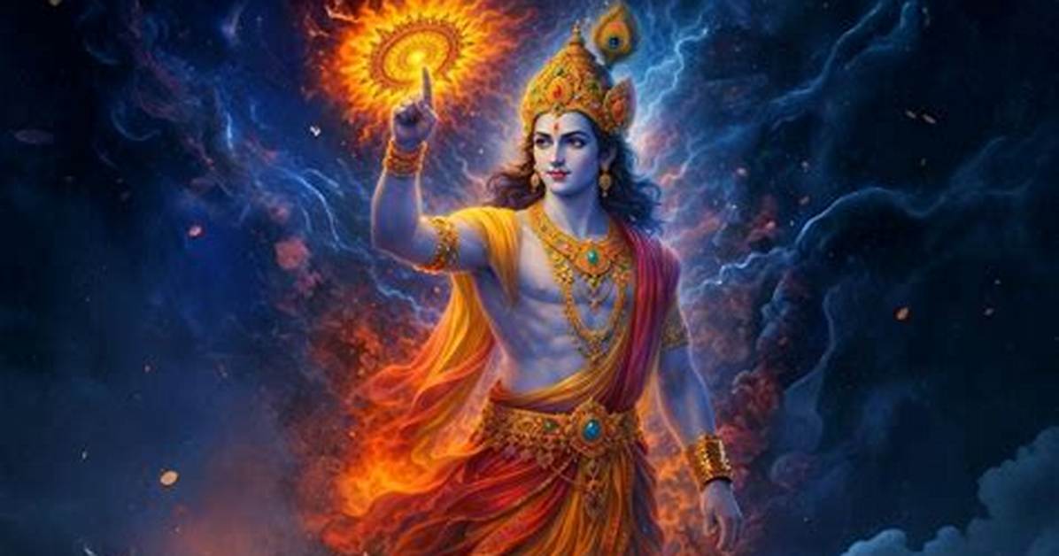 Could Krishna Stop Time?