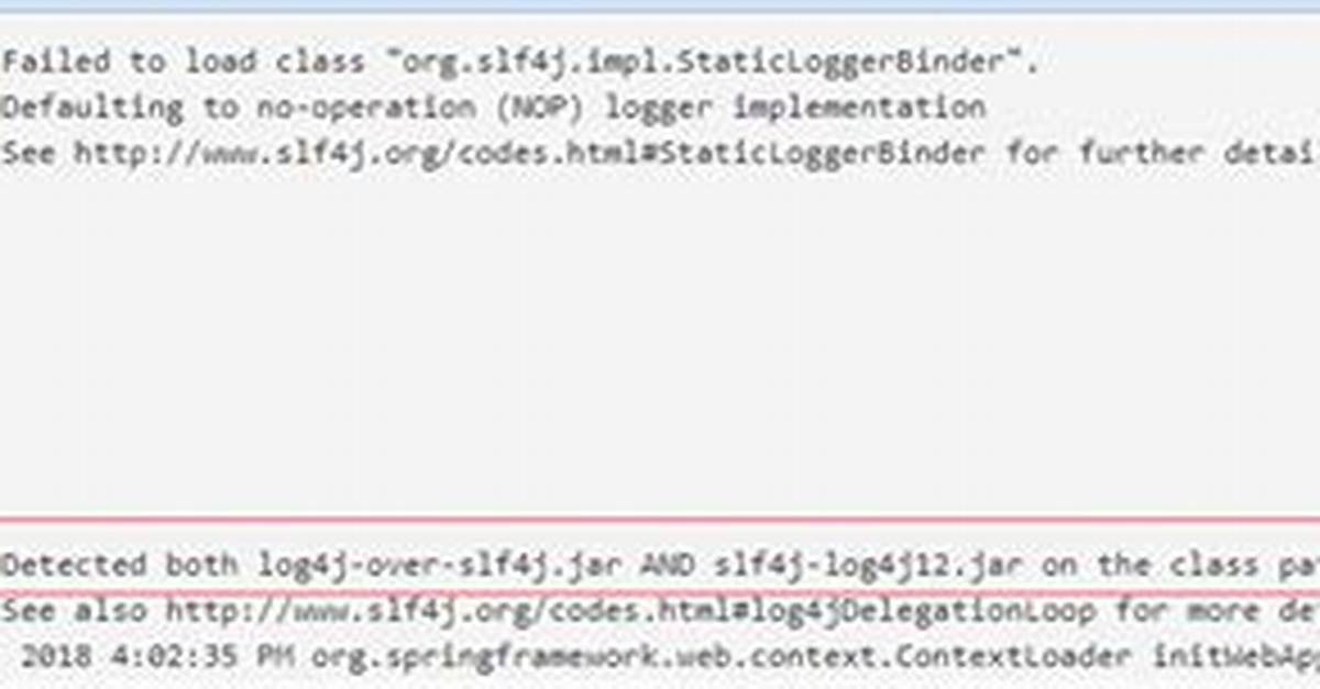 Could Not Initialize Class Org. Apache. Logging. Log4J. Core. Loggercontex