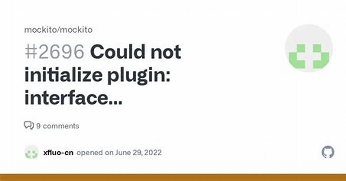 Could Not Initialize Plugin: Interface Org. Mockito. Plugins. Mockmaker