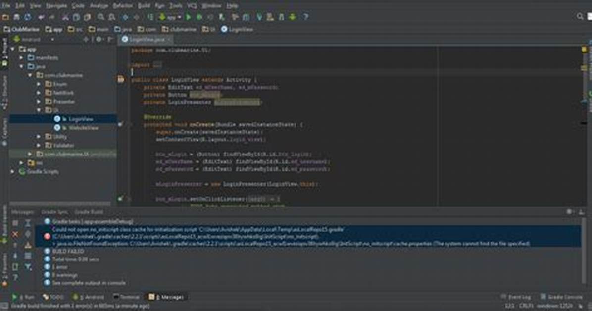 Could Not Open Initscript Class Cache for Initialization Script