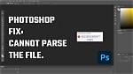 Could Not Parse File Format?