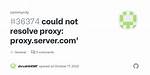 Could Not Resolve Proxy: Post (While Running Curl Script for Watson Document Conversion)