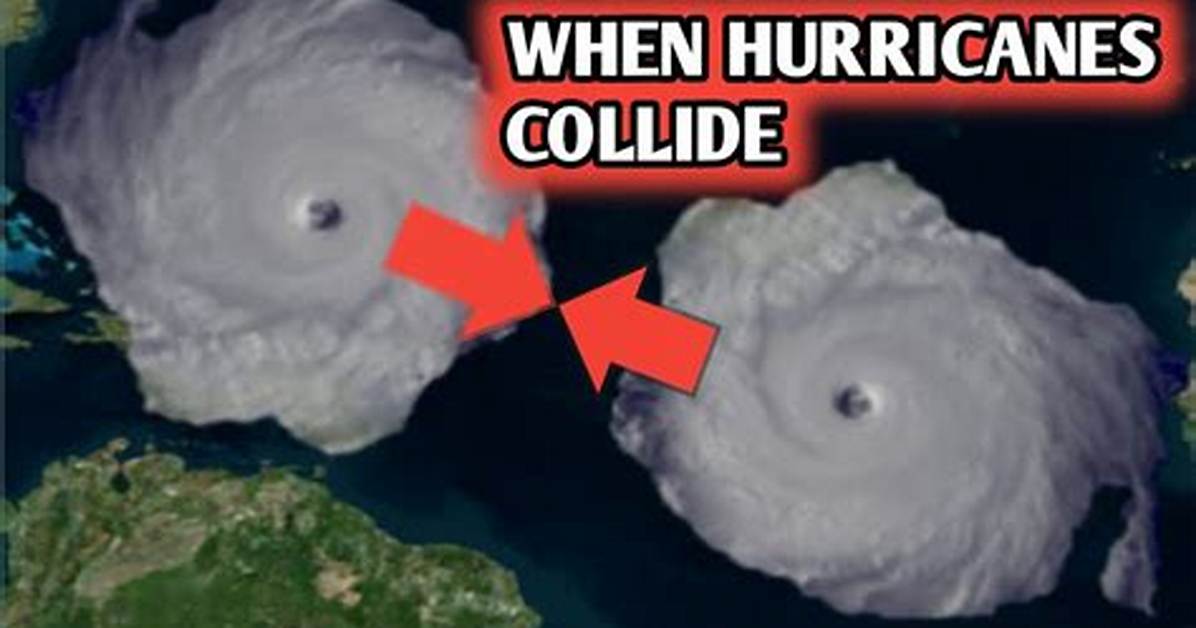 Could Two Hurricanes Collide?