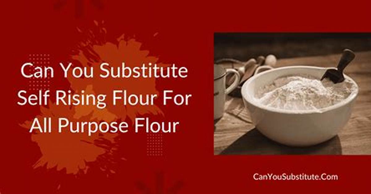 Could You Replace Flour?
