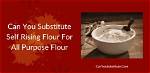Could You Replace Flour?