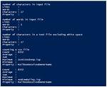 Count Characters in Powershell