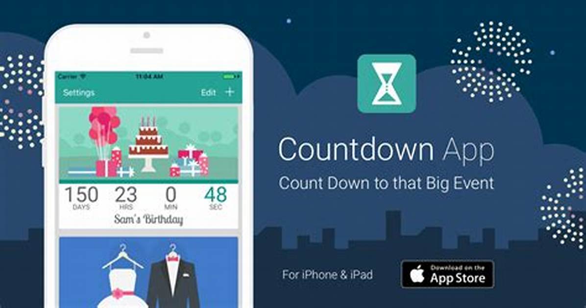 Countdown on Iphone