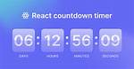 Countdown Timer in React