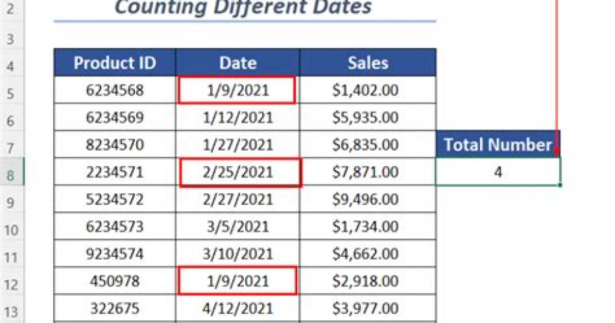 Countif Date Array Formula