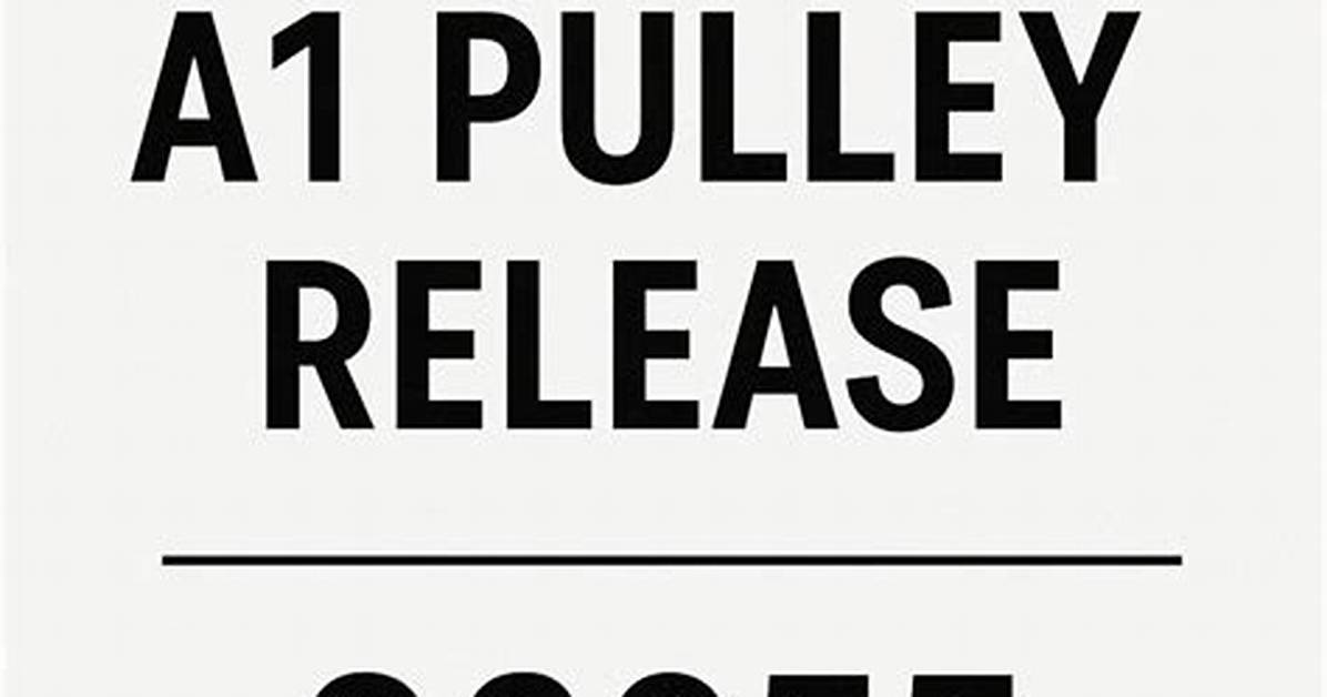 Cpt Code for A1 Pulley Release