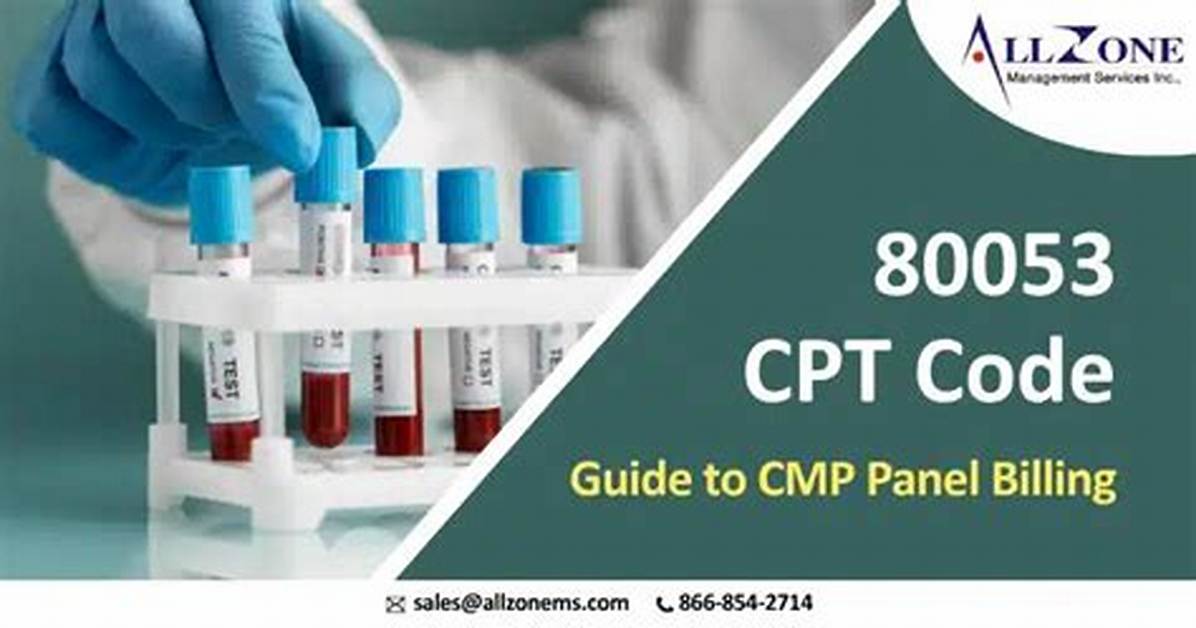 Cpt Code for Cmp