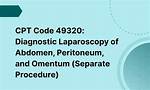 Cpt Code for Diagnostic Laparoscopy