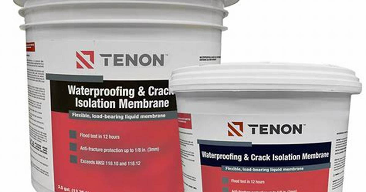 Crack Isolation Membrane