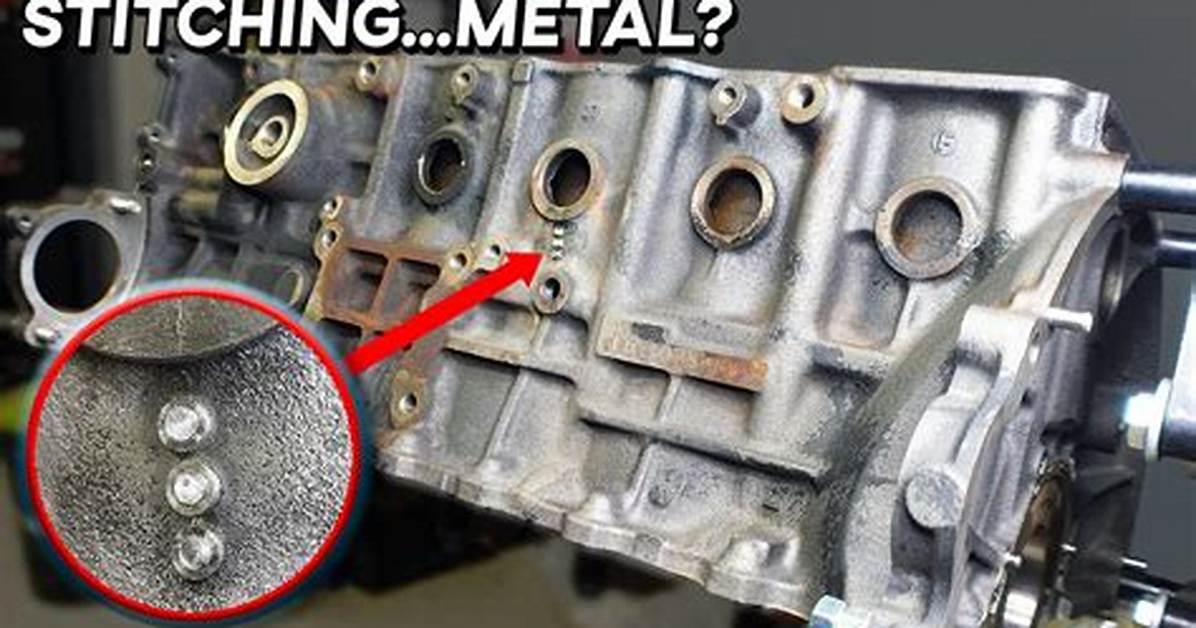 Cracked Engine Block