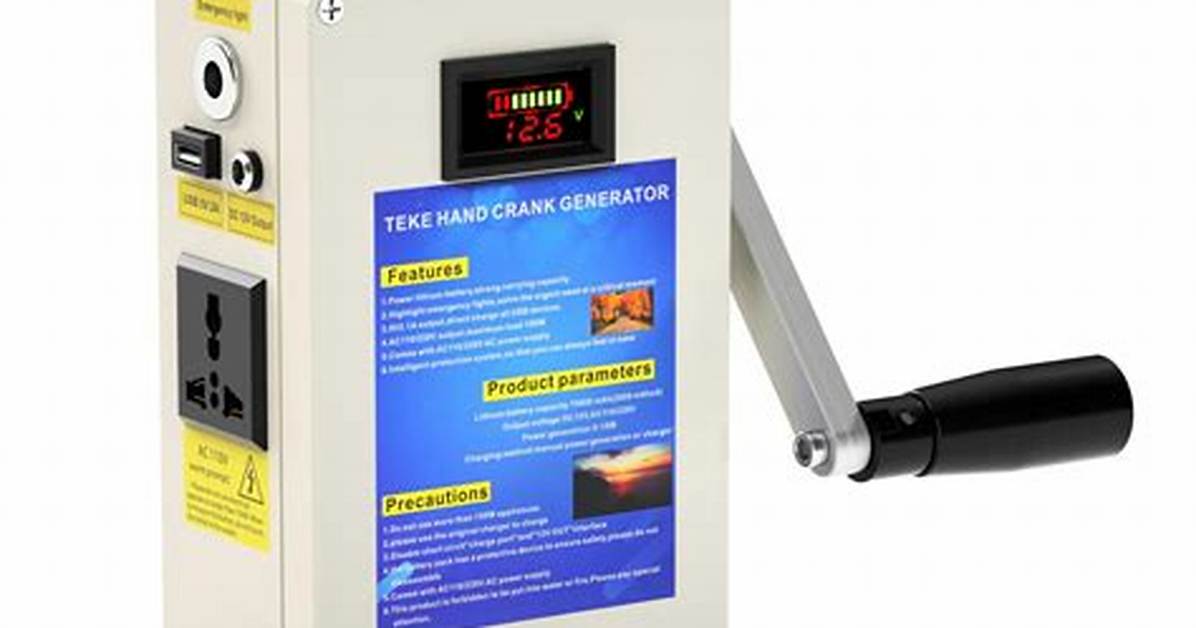 Crank Generator
