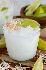 Creamy Coconut Margarita - Celebrating Sweets
