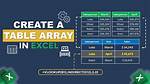 Create a 4X7 Table Using an Array and Fill up the Array with Random Values