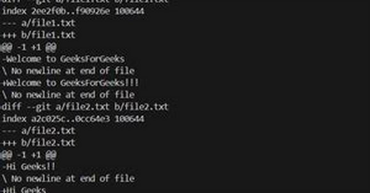 Create a Git Patch from the Uncommitted Changes in the Current Working Directory