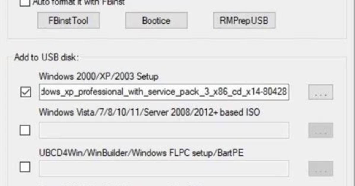 Create Windows Xp's Live Usb Using Ubuntu [Closed]