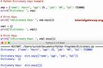 Creating a New Dictionary in Python