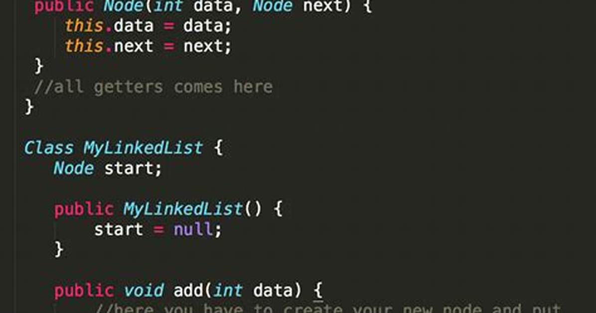 Creating a Node Class in Java