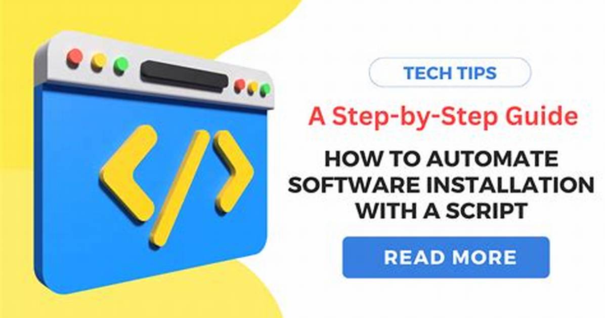 Creating a Script to Install Software After a Clean Install?