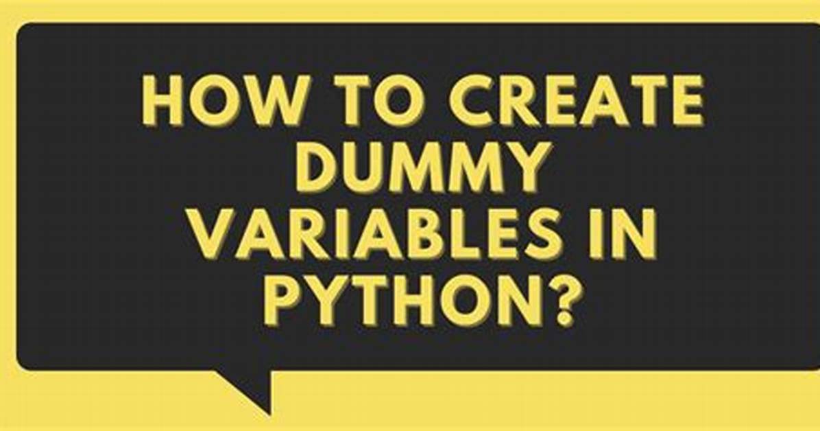 Creating Dummy Variables in Pandas for Python
