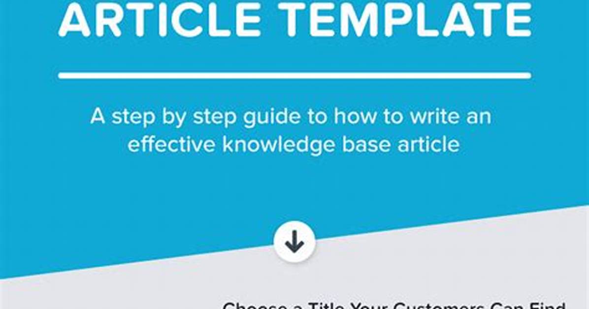 Creating Knowledge Article Templates - Documentation for Bmc Helix Itsm: Knowledge Management 21.02