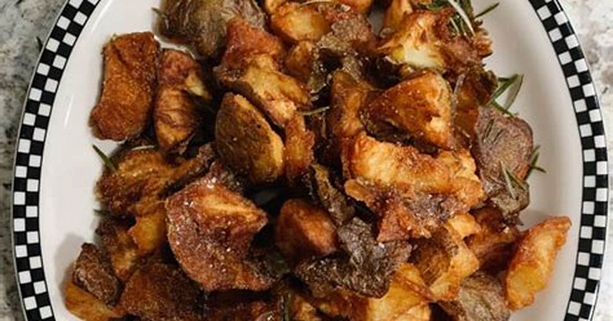 Crispy Crumbled Potatoes