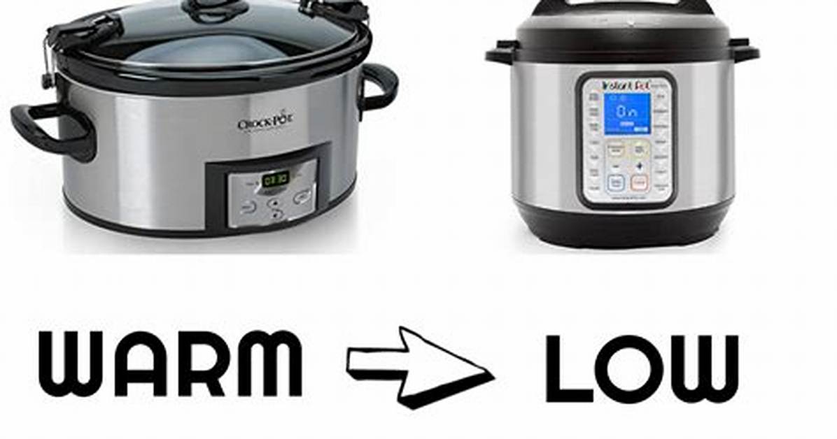 Crockpot Settings