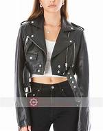 Crop Leather Jacket