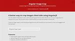 Cropping Images in Angular