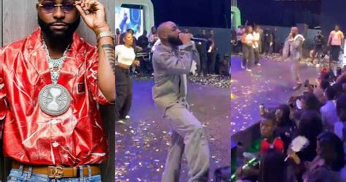 Crowd Goes Wild as Davido Performs at Travis Scott’s Concert